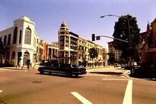 RODEO DRIVE, BEVERLY HILLS, CA - 1995 - 35mm SLIDE
