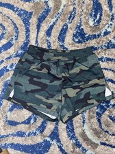 Old Navy Active Shorts Girls Youth Sz XL 14 S Army Fatigue Print Quick Dry Short