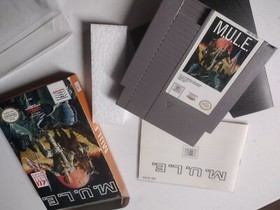 M.U.L.E.  MULE for NES Nintendo Mint collectors condition. Rare.