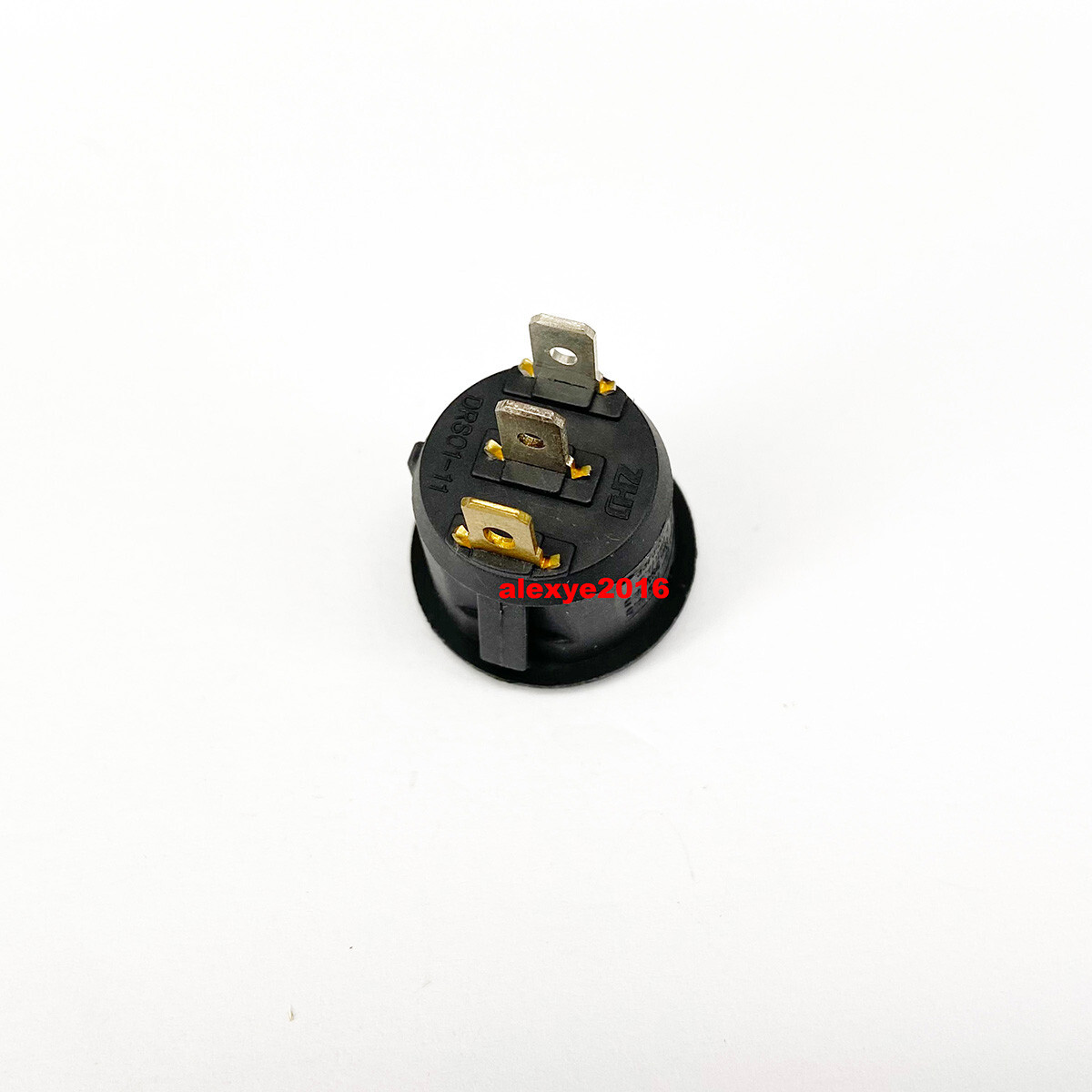 ZHJ DRS01-11 Round Switch 3 Pins ON-OFF 2 Positions Red