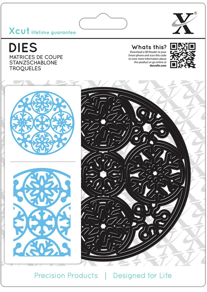 X cut 1 piece die SNOWFLAKE CLUSTER Use Xcut, sizzix, big shot etc.