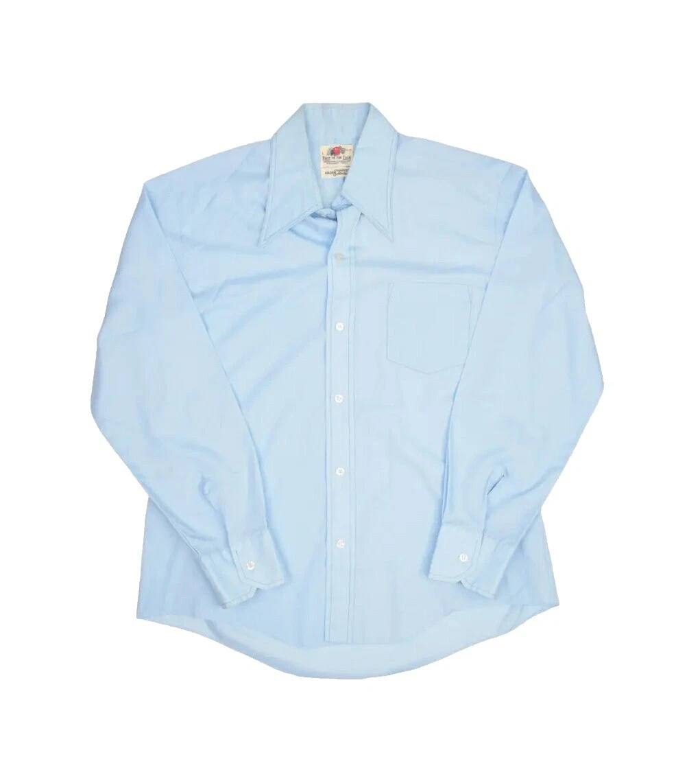 Algodón Rockabilly 1980s Vintage Casual Shirts for Men