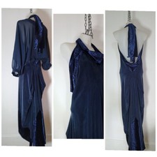New Handmade Bespoke Jacket & Matching Silk Velvet Dress Gown Wedding Outfit