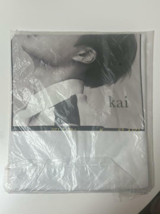 exo LINED MAGAZINE KAI T-shirt S size SUHO XIUMIN BAEKHYUN