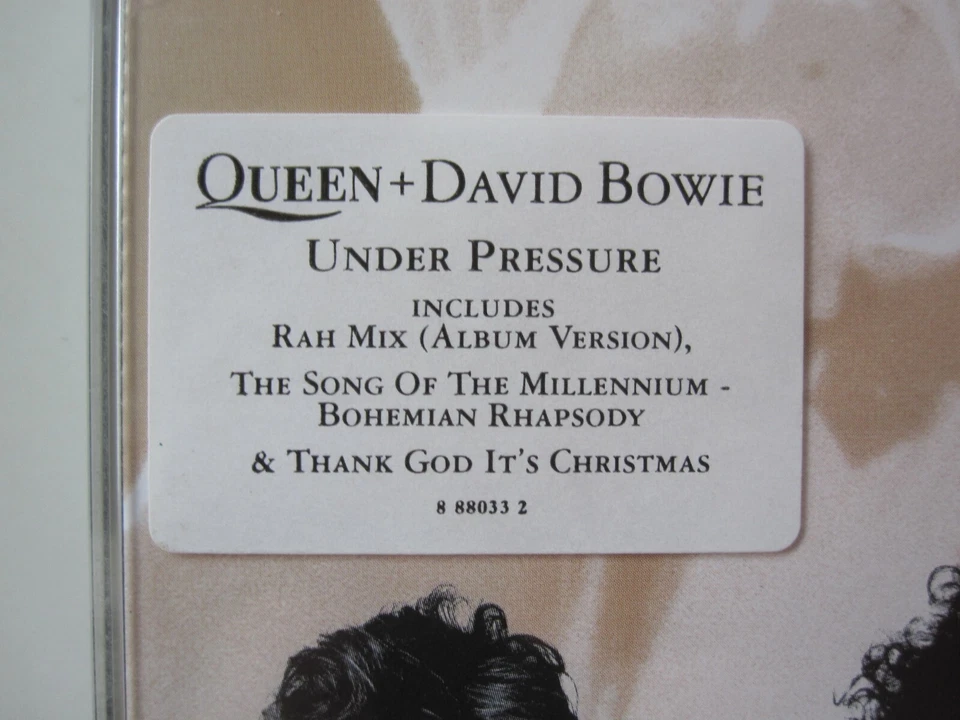 Queen + David Bowie 'Under Pressure' 3-Track UK CD Single (1999) - Image 2 of 4