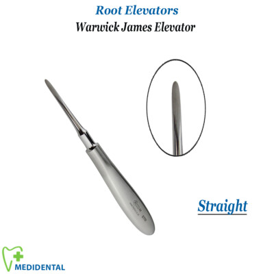 Dental Oralchirurgie Warwick James Elevator gerade Zahnextraktionsinstrumente