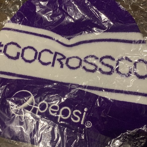 Holy Cross Crusaders Worcester MA NCAA Pepsi Promo Winter team logo hat - Picture 4 of 4
