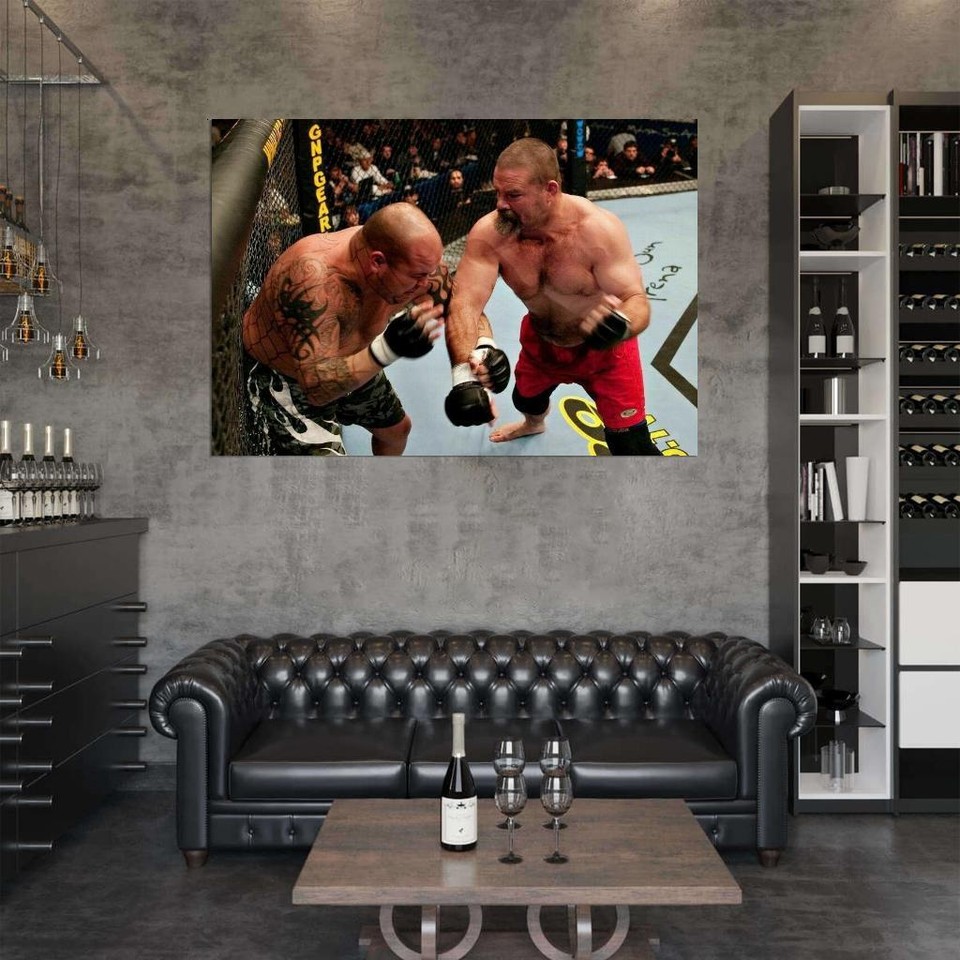 GLOVE GANT UFC SIGNE TANK ABBOTT ET SCTOOT FERROZZO WITH CERTIFICATE