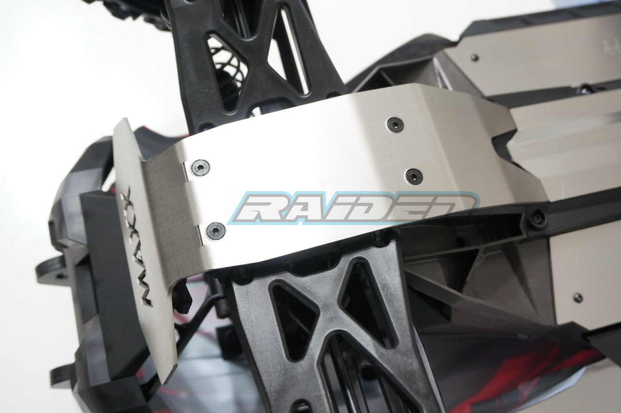 Traxxas XMaxx XMAXX Stainless Steel Chassis Armor Front & Rear Skid