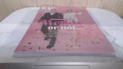 EASTENDERS 40th Anniversary The Sun TV Mag 2025 Perry Fenwick Emma