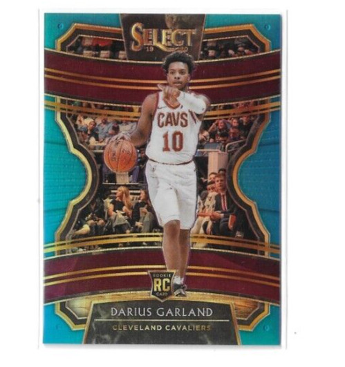 Darius Garland 2019-20 Panini Select Basketball Blue Prizm Rookie RC #10 #d /299