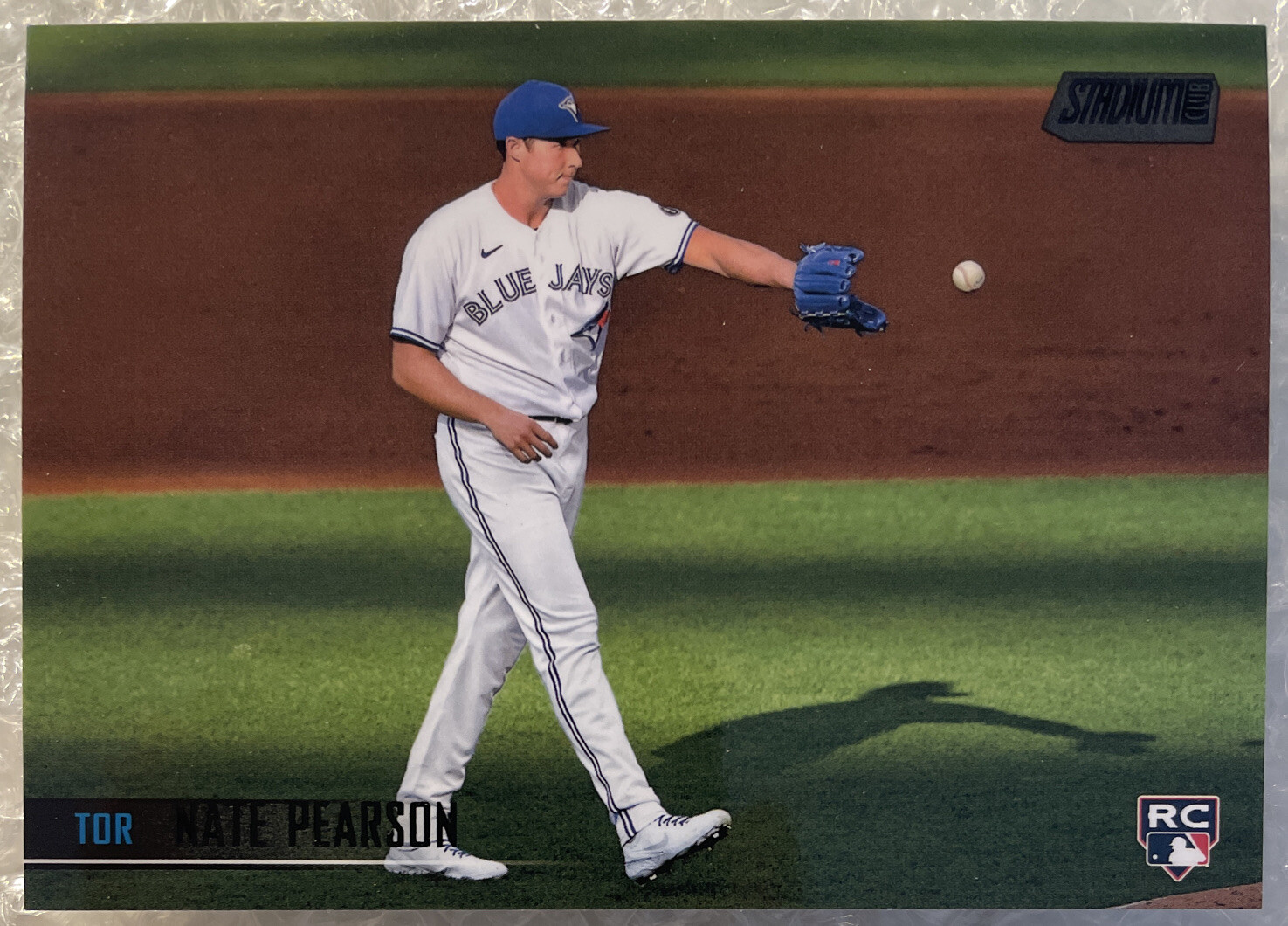 2021 Topps Stadium Club #7 Nate Pearson BLACK FOIL ROOKIE RC