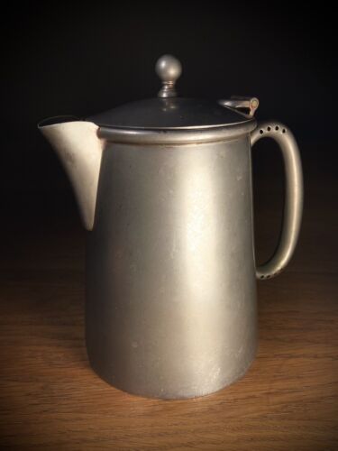 Art Deco Silveroid Tea/Coffee Pot-National Products England-1920’s/30’s - Afbeelding 1 van 11