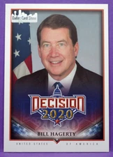 Decision 2020 Series 2 DALLAS CARD SHOW PARALLEL #654 Bill Hagerty U.S. Sen. TN