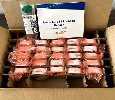 Aruba Networks LS-BT1 Bluetooth Beacons   Pack of 50   Model ARBT0100 | NEW