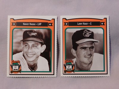 1991 Coca Cola Crown Baltimore Orioles E to K Baseball Card Pick one