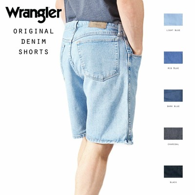 wrangler denim shorts