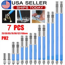 7Pack Magnetic screwdriver bit Bits set PH2 A...
