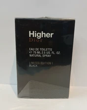 Higher by Christian Dior Limited Edition Black 75ml EDT Spray Vintage