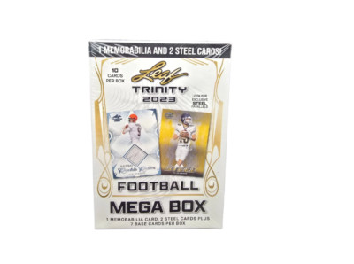 2023 Leaf Trinity Football Inserts, Relic, Rookies, Numbered Complete Your Set