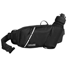 Camelbak Podium Flow Belt w/ Dirt Series 21 oz Water Bottle Black
