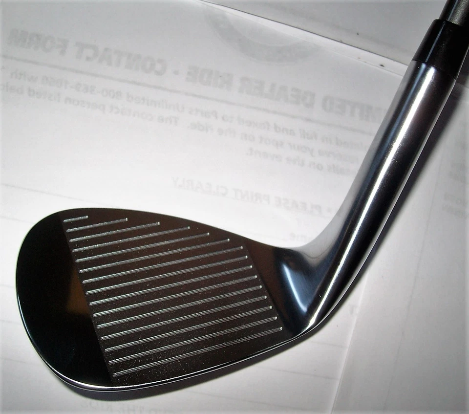 FORGED DYNACRAFT 52 DEGREE GAP WEDGE, RIFLE FLIGHTED WEDGE 6.0 SHAFT, CNC GROOVE - Image 4 of 4