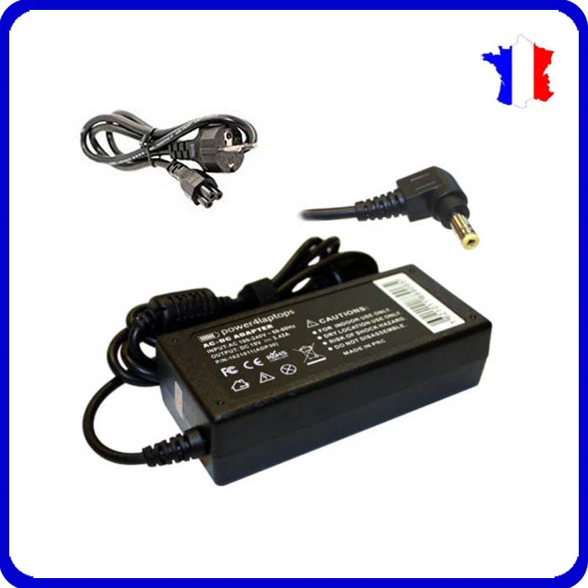 Chargeur Alimentation Pour Packard Bell Easynote PEW96 65W 3,42A - Photo 1/1