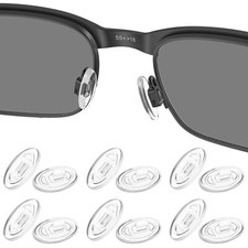 Silicone Replacement Crystal Clear Nose Piece For-BURBERRY BE3143-61/ BE3142-55