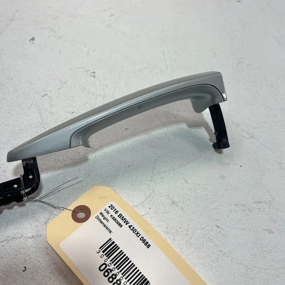 Manija de puerta exterior delantera izquierda color A83 WA83 BMW 430IX 2017-2020 OEM Foto 2 de 4