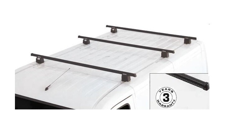 FIAT SCUDO 1996>2006 KIT 3 BARRE PORTATUTTO PROFESSIONALE FABBRI BARRO ACCIAIO