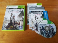 Assassin's Creed III (Microsoft Xbox 360, 2012) 3 xb360 video game COMPLETE