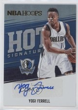 2017-18 Panini NBA Hoops Hot Signatures Yogi Ferrell #HS-YF Auto x3y