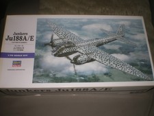 HASEGAWA JUNKERS JU-188 A/E 1/72 NEUF uncirculated full Complet