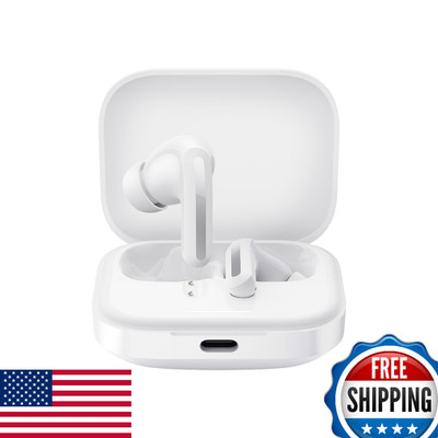 Xiaomi Redmi Buds 5 Wireless Earbuds - 46dB ANC, 40H Battery, White