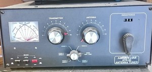 Ameritron ATR-30 3kW Manual Roller Inductor HF Antenna Tuner - Clean Working