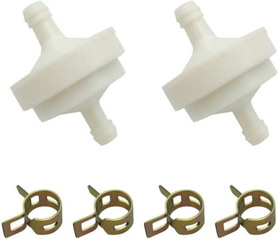 Lawn Mower 1/4 Inch ID Inline Gas Fuel Filter Replacement for Briggs Stratton Cr