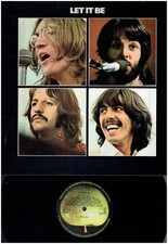 THE BEATLES LET IT BE 1970 VINYL  ALBUM 1978 PRESSING