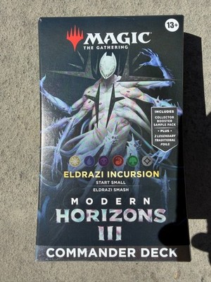 magic the gathering Eldrazi Incursion Commander deck