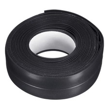 Waterproof Seal Caulk Strip Tape Self Adhesive 0.87"W 10.5"L Black