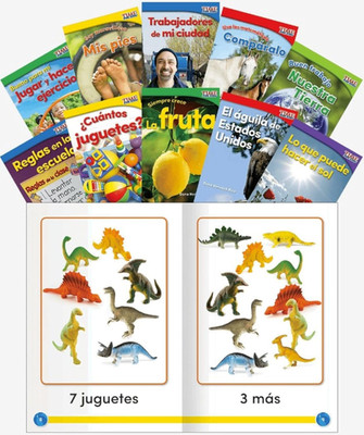 TIME for Kids Informational Text Grade K Readers Set 2 10-Book Spanish Set