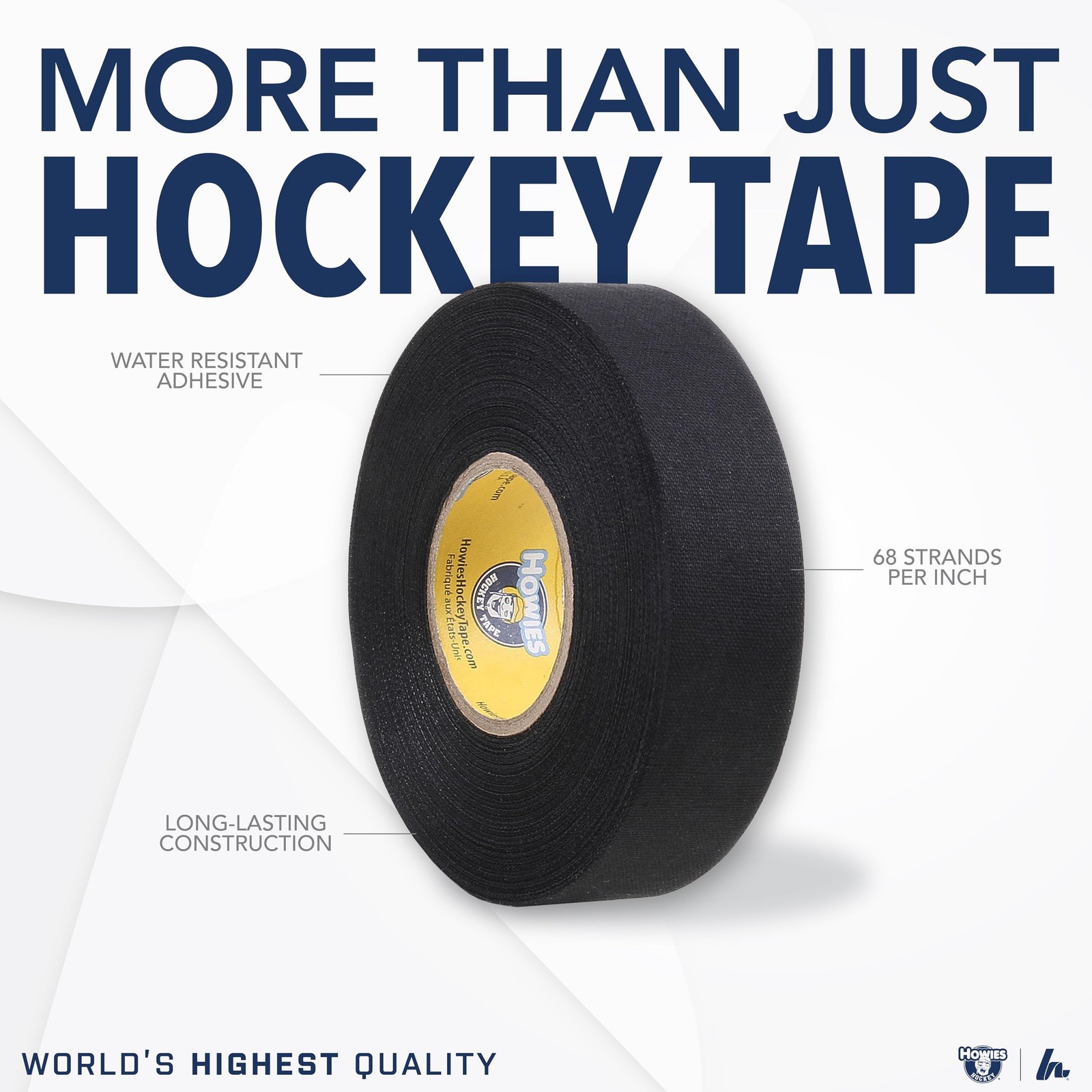 Howies Hockey - Green Camo Hockey Tape 1 Pack - Cloth Stick Tape - Strong, Lo...