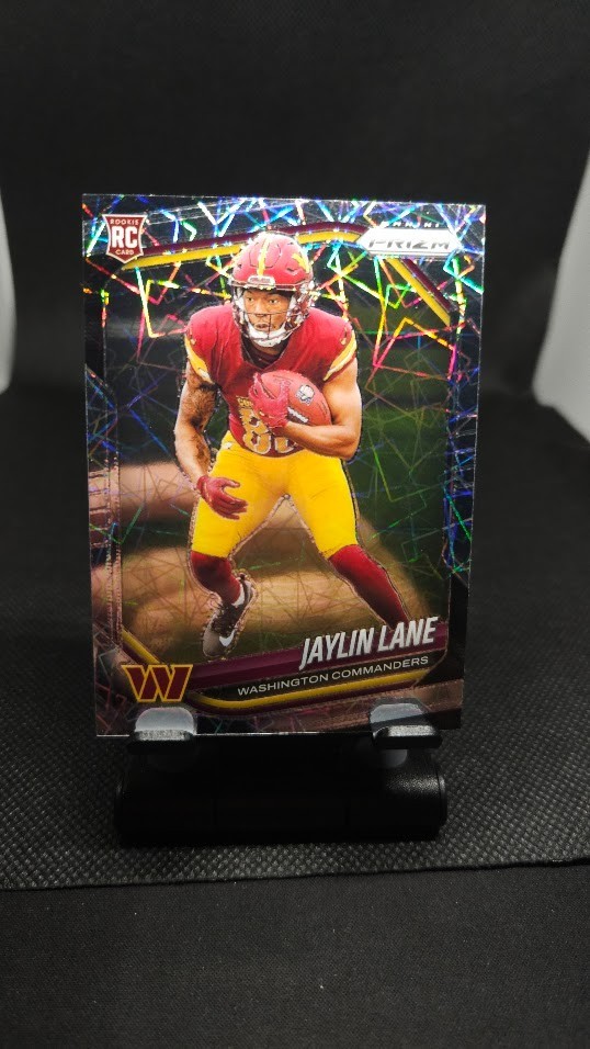 2025 Panini Prizm - Rookies Jaylin Lane #356 Lazer Prizm (RC)