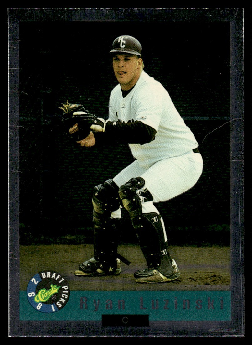 1992 Classic Draft Picks Foil Bonus Ryan Luzinski Los Angeles Dodgers #BC16