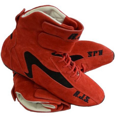 RJS Racing Equipment 500010456 Redline High Top Racing Shoes SFI 3.3/5 Certified
