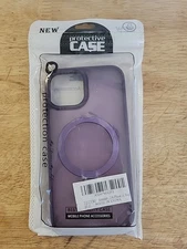 For iPhone 14  Max Purple Frost Case Mag Safe Shockproof Cover