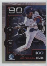 2025 Bowman Bowman Scouts Top 100 Chrome Jefferson Rojas #BTP-90 uk2