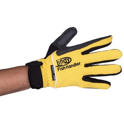 Fish Handling Glove (Small/Medium, Yellow, Right-hand)