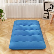 190 x 120 x 10cm Japanese Floor Mattress Futon Mattress Roll up Mattress-Navy