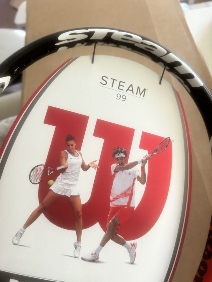 Wilson Steam Racket Tennis Racket Wilson Steam 99 41/4 Very Rare | eBay