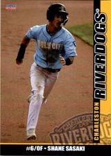 2022 Shane Sasaki Choice Minor League Rookie Charleston Riverdogs